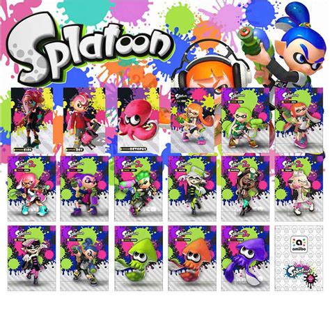 amiibo cards Splatoon 3